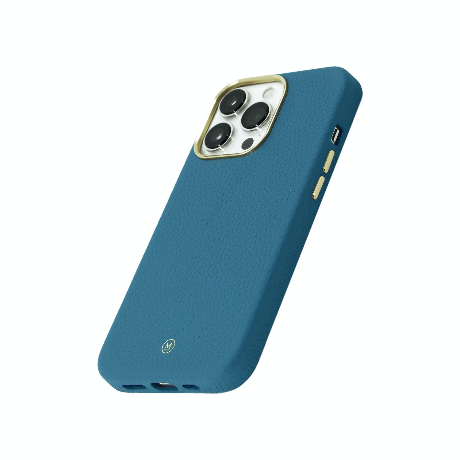 マカルーン 本革 牛革 Togoレザー iPhone13 Pro ケース レザーケース