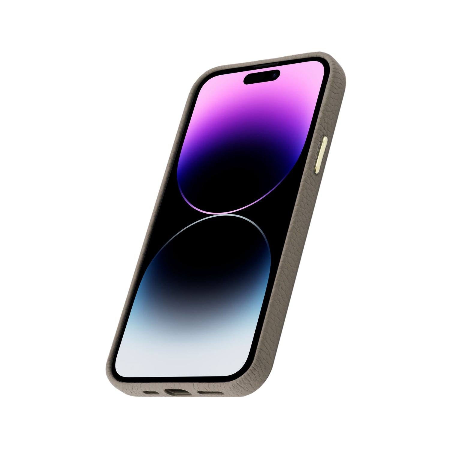 macarooon マカルーン 本革 牛革 iPhone14 Pro レザーケース