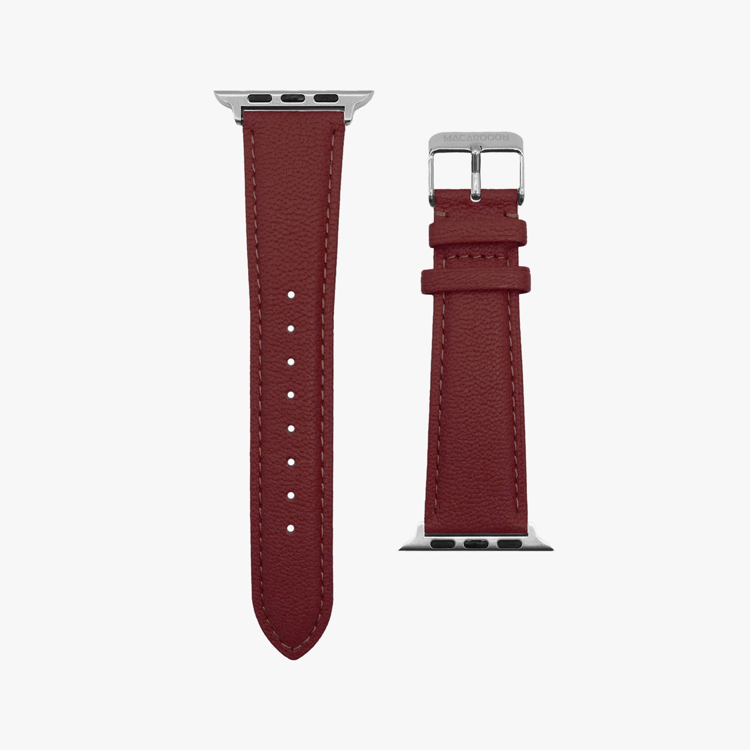 マカルーン 本革 山羊革 Apple Watch Band レザーベルト アップル