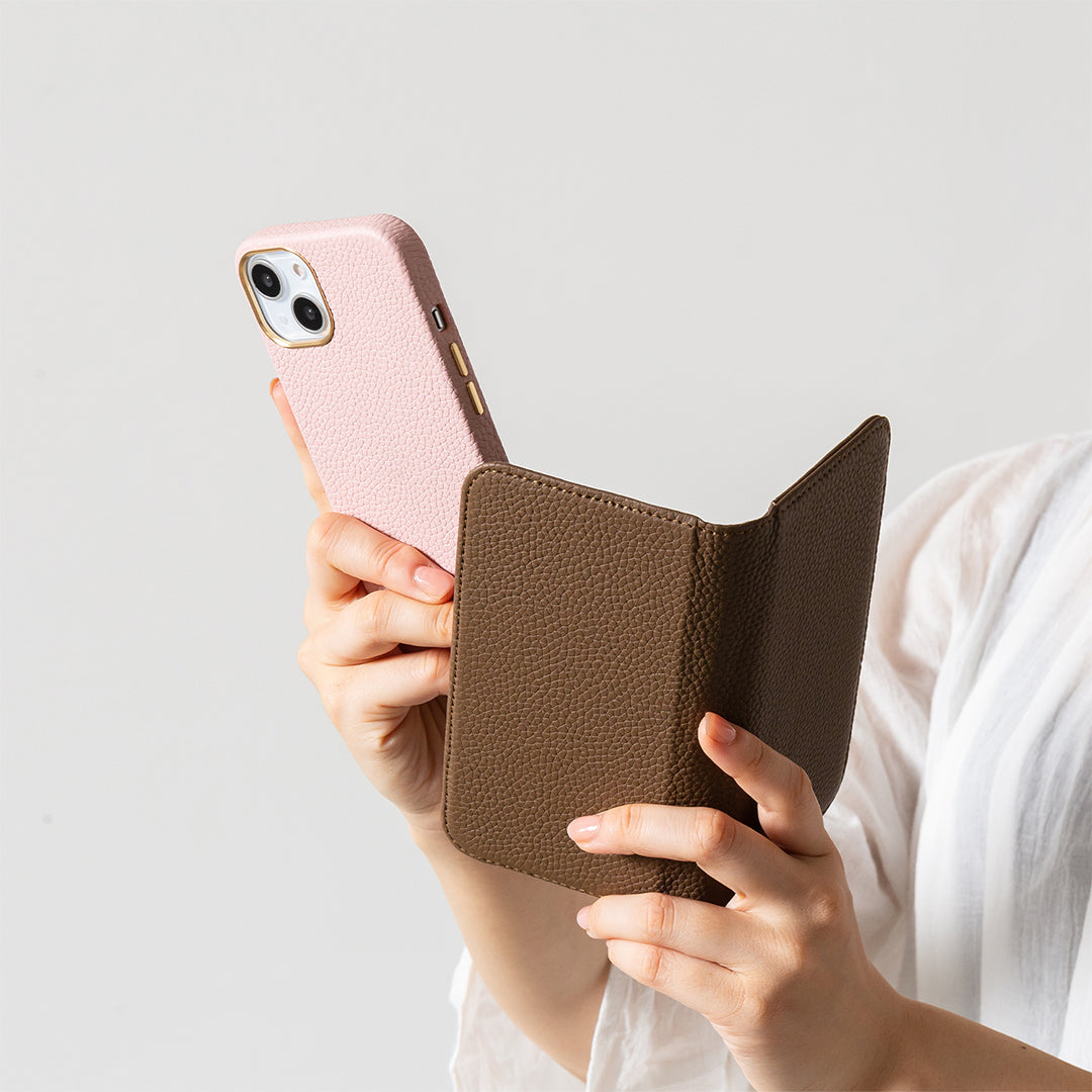 マカルーン 本革 Togoレザー iPhone12 / 12 Pro ケース レザーケース